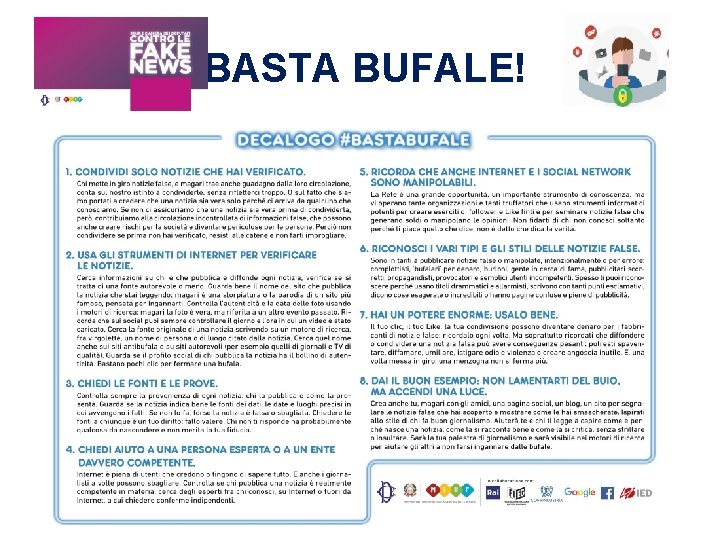 BASTA BUFALE! 