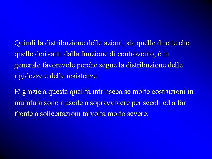 Quindi la distribuzione delle azioni, sia quelle dirette che quelle derivanti dalla funzione di