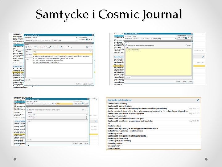 Samtycke i Cosmic Journal 