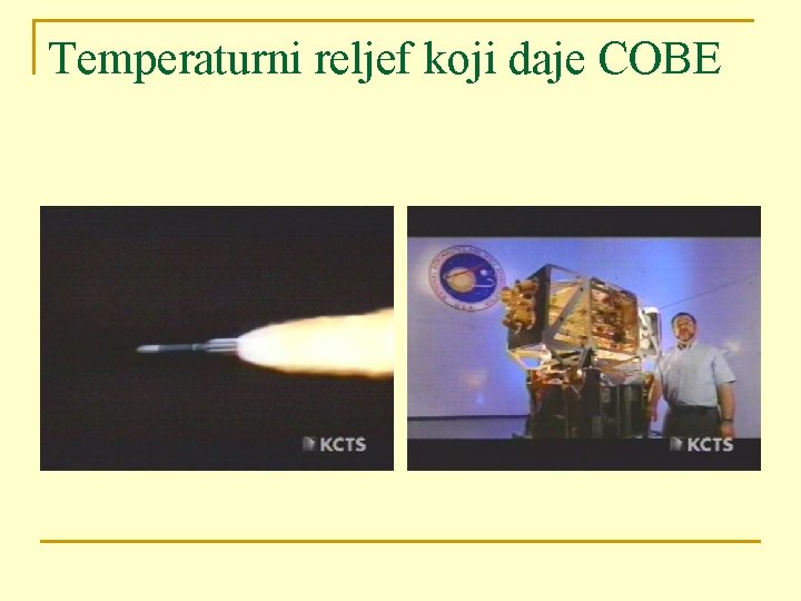 Temperaturni reljef koji daje COBE 