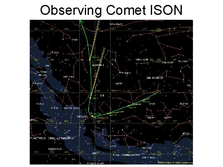 Observing Comet ISON 