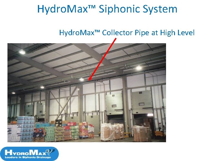 Hydro. Max™ Siphonic System Hydro. Max™ Collector Pipe at High Level 66 