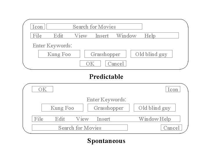 Icon File Search for Movies Edit View Insert Enter Keywords: Kung Foo Window Grasshopper