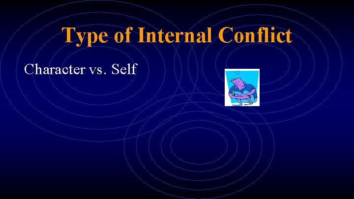 Type of Internal Conflict Character vs. Self 