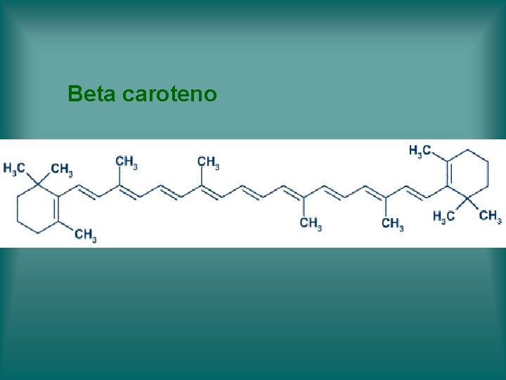 Beta caroteno Beta caroteno