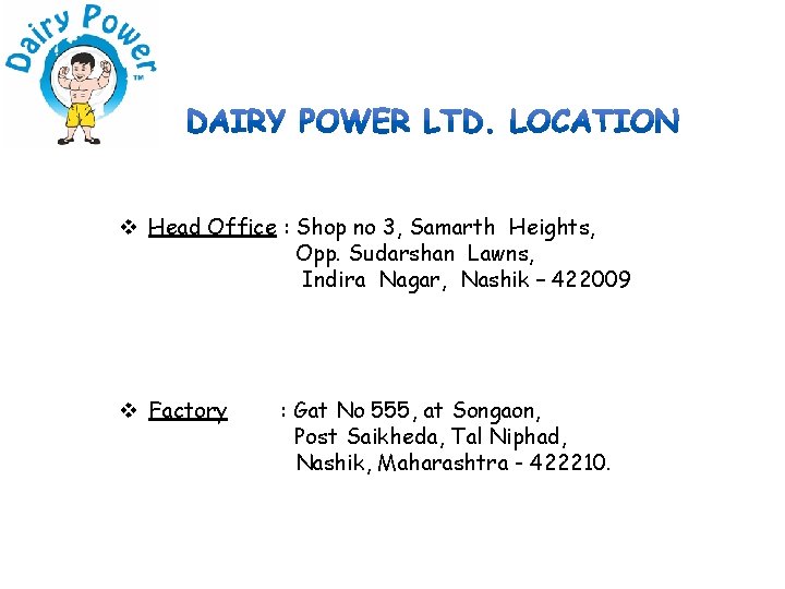 v Head Office : Shop no 3, Samarth Heights, Opp. Sudarshan Lawns, Indira Nagar,