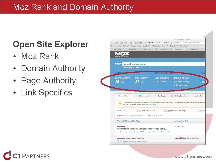 Moz Rank and Domain Authority Open Site Explorer • Moz Rank • Domain Authority Moz Rank and Domain Authority Open Site Explorer • Moz Rank • Domain Authority