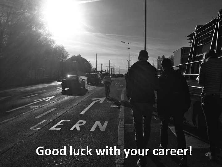 Good luck with your career! 