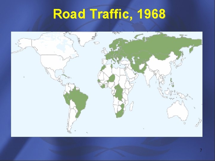 Road Traffic, 1968 7 