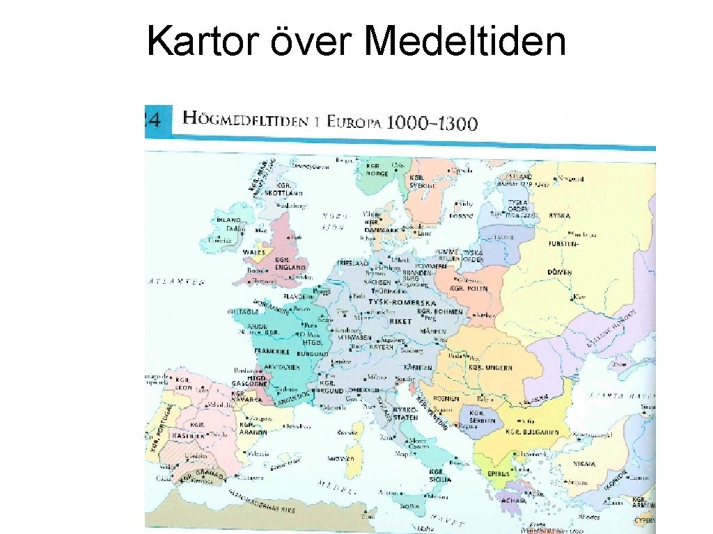 Kartor över Medeltiden 