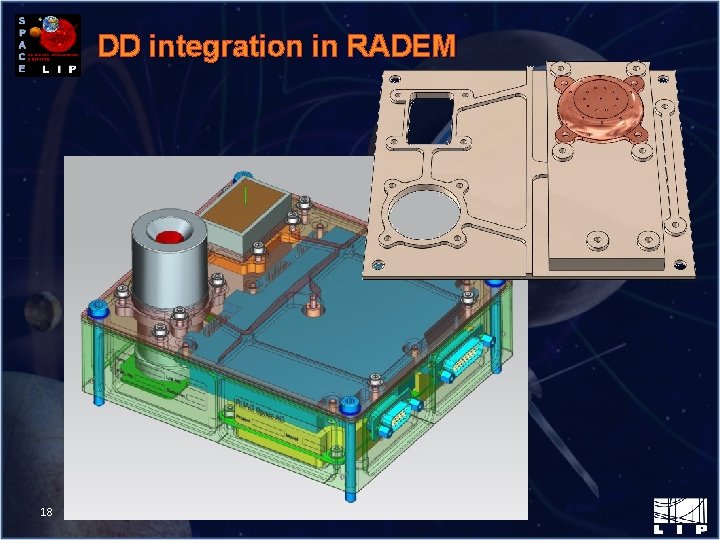 DD integration in RADEM 18 