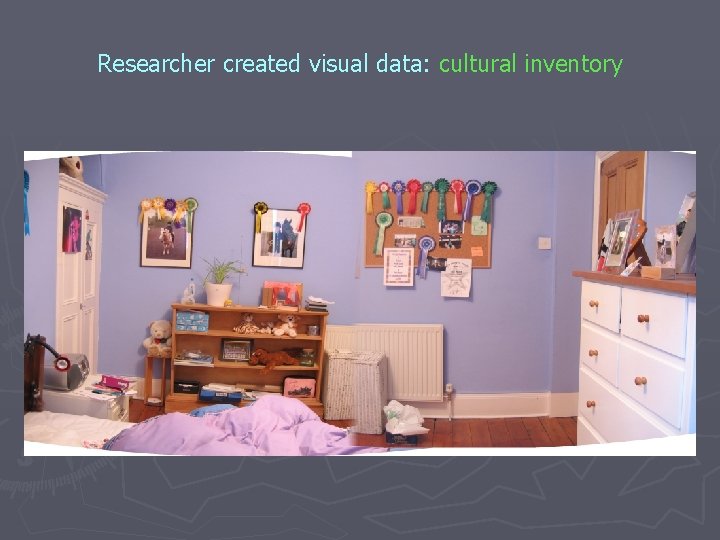 Researcher created visual data: cultural inventory 