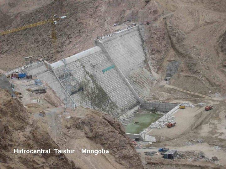 Hidrocentral Taishir Mongolia 