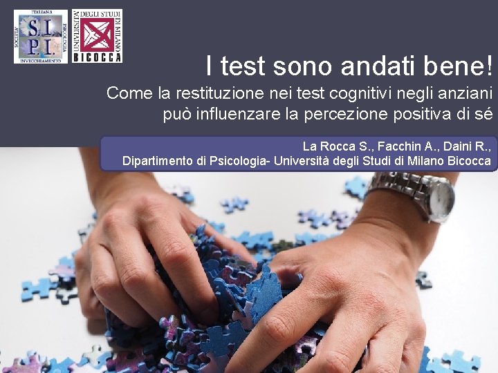 I test sono andati bene! Come la restituzione nei test cognitivi negli anziani può