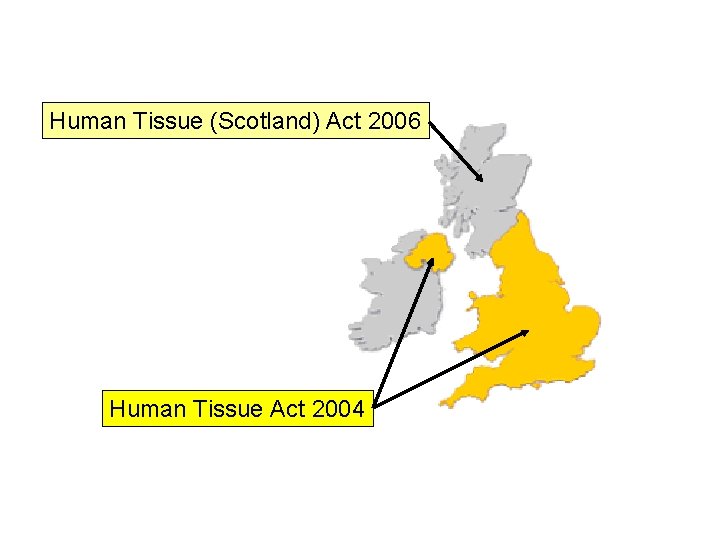 Human Tissue (Scotland) Act 2006 Human Tissue Act 2004 