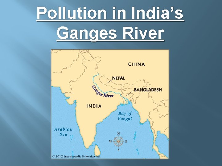 Pollution in India’s Ganges River 