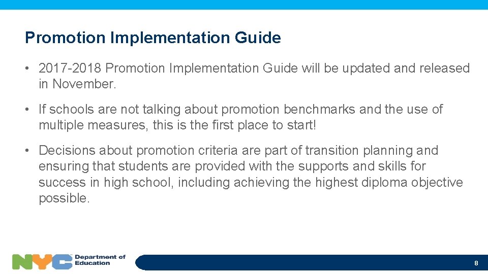 Promotion Implementation Guide • 2017 -2018 Promotion Implementation Guide will be updated and released