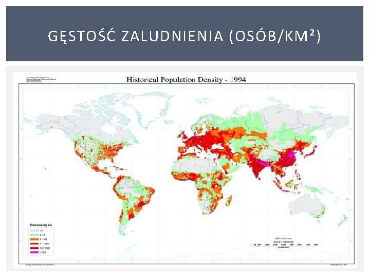 GĘSTOŚĆ ZALUDNIENIA (OSÓB/KM²) 