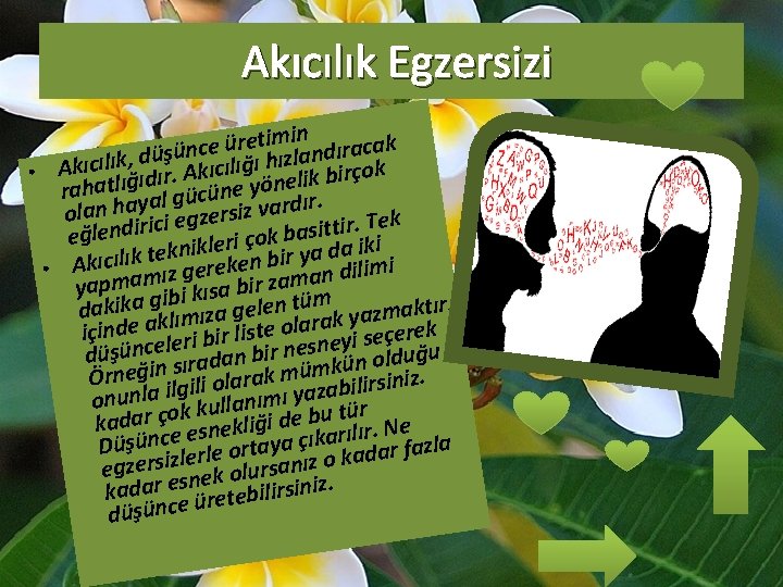 Akıcılık Egzersizi min i t e r ü ak e c c a n Akıcılık Egzersizi min i t e r ü ak e c c a n