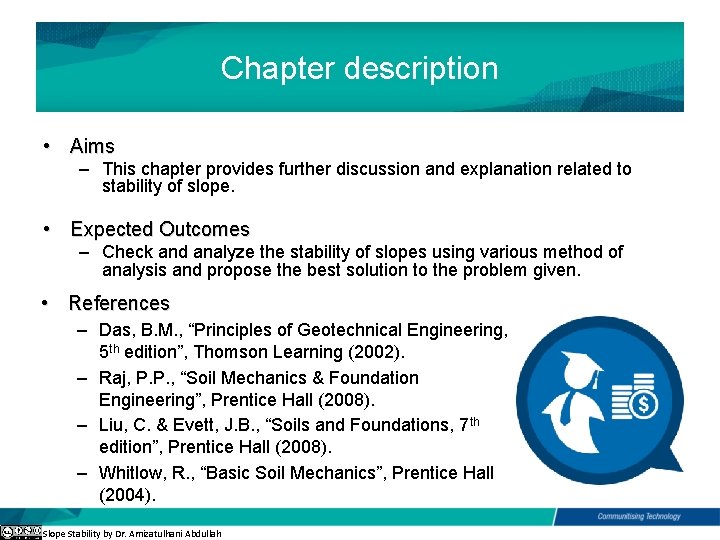 Chapter description • Aims – This chapter provides further discussion and explanation related to