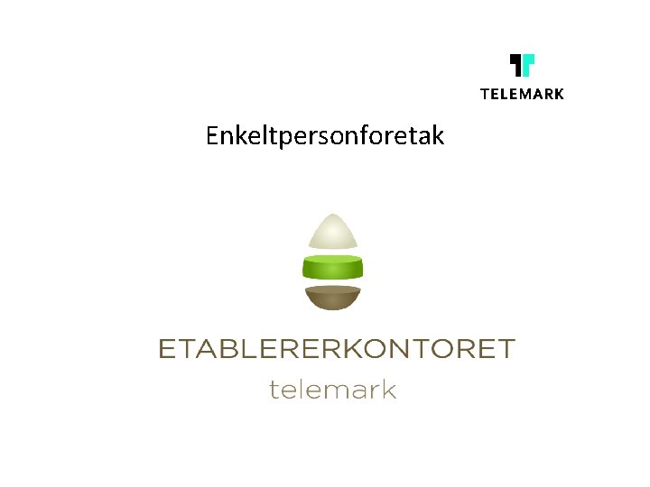 Enkeltpersonforetak 