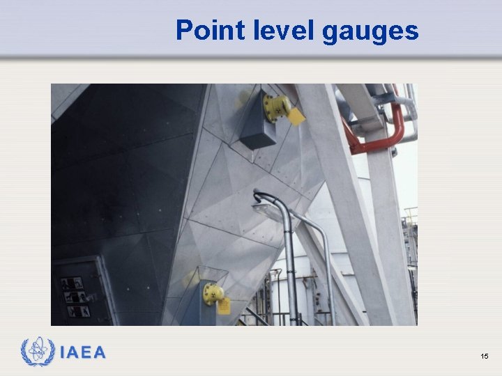 Point level gauges IAEA 15 