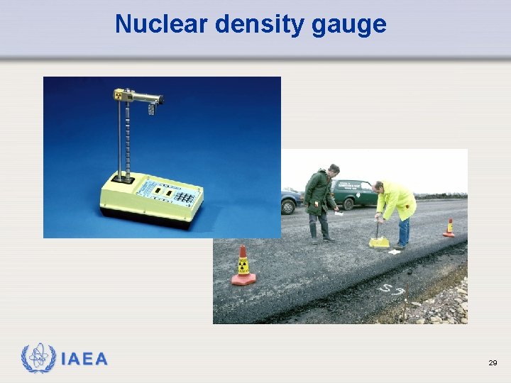 Nuclear density gauge IAEA 29 