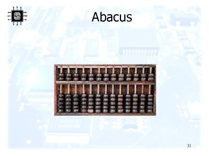 Abacus 31 