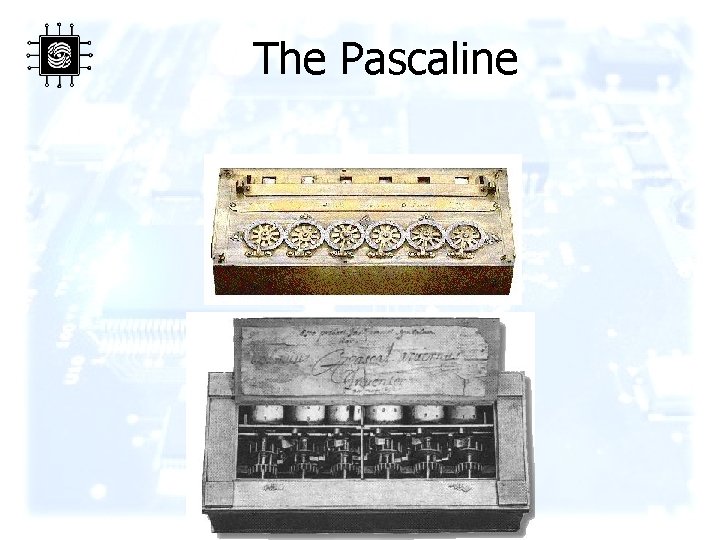 The Pascaline 