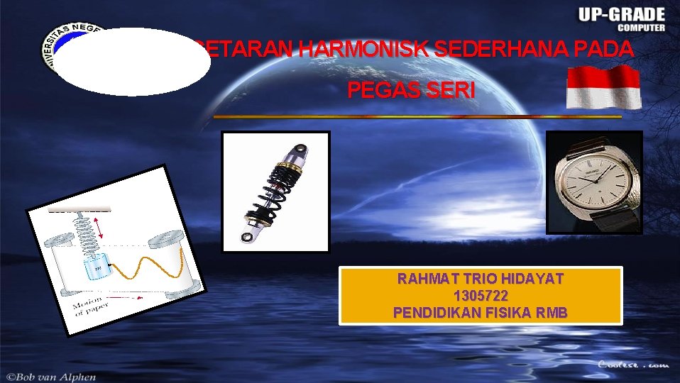 GETARAN HARMONISK SEDERHANA PADA PEGAS SERI RAHMAT TRIO HIDAYAT 1305722 PENDIDIKAN FISIKA RMB 