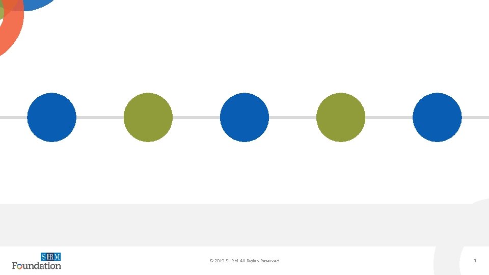 © 2019 SHRM. All Rights Reserved 7 7 