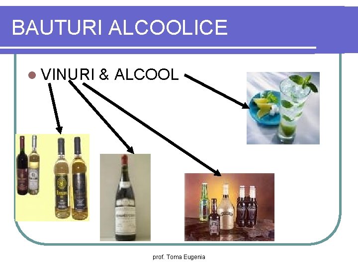 BAUTURI ALCOOLICE l VINURI & ALCOOL prof. Toma Eugenia 
