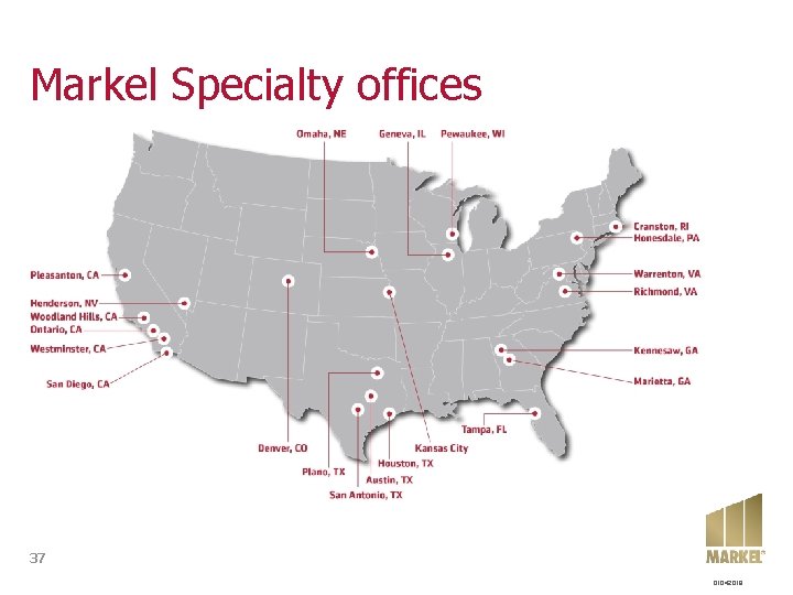 Markel Specialty offices 37 01042018 