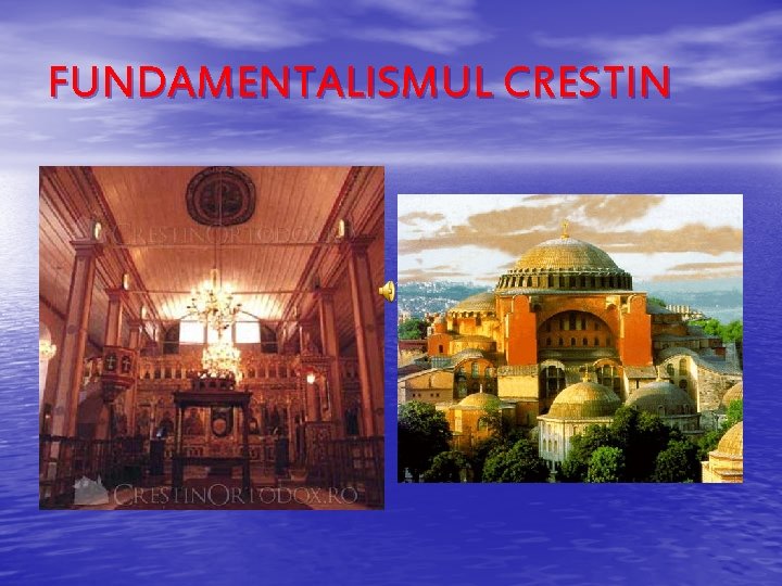 FUNDAMENTALISMUL CRESTIN 