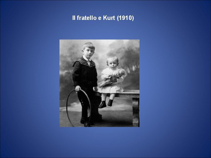 Il fratello e Kurt (1910) 