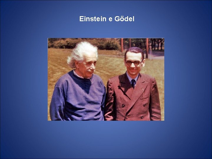 Einstein e Gödel 