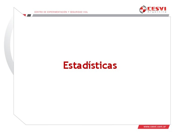 Estadísticas Estadísticas