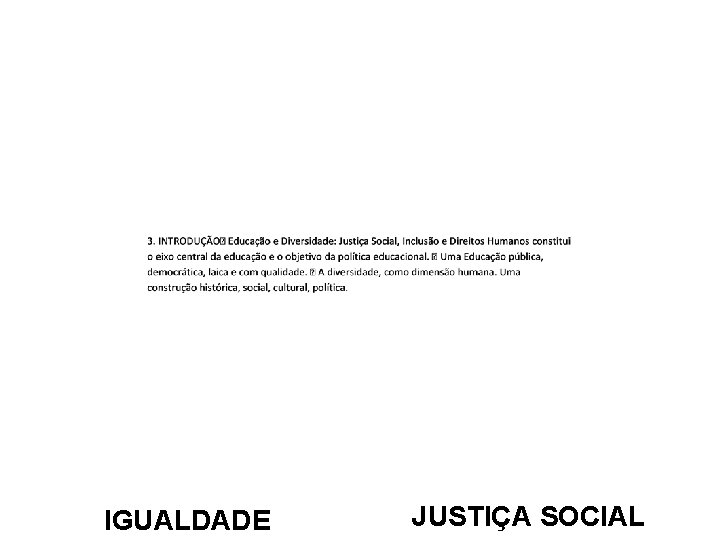 IGUALDADE JUSTIÇA SOCIAL 11 