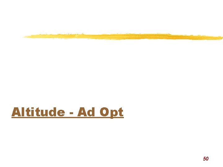 Altitude - Ad Opt 50 