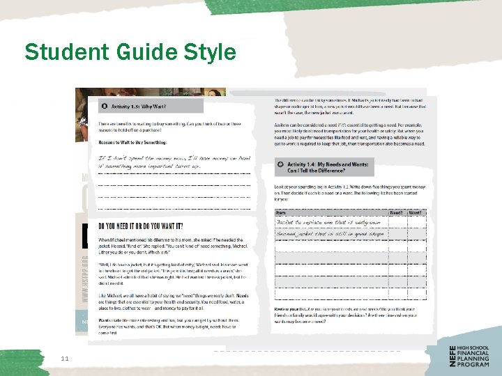 Student Guide Style 11 