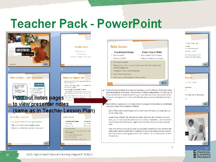 Teacher Pack - Power. Point Print out notes pages to view presenter notes (same