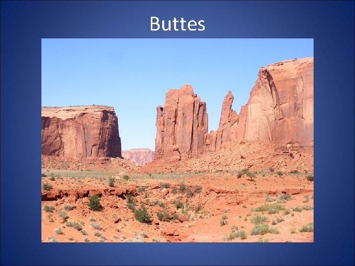 Buttes 