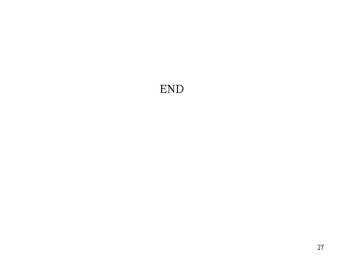 END 27 