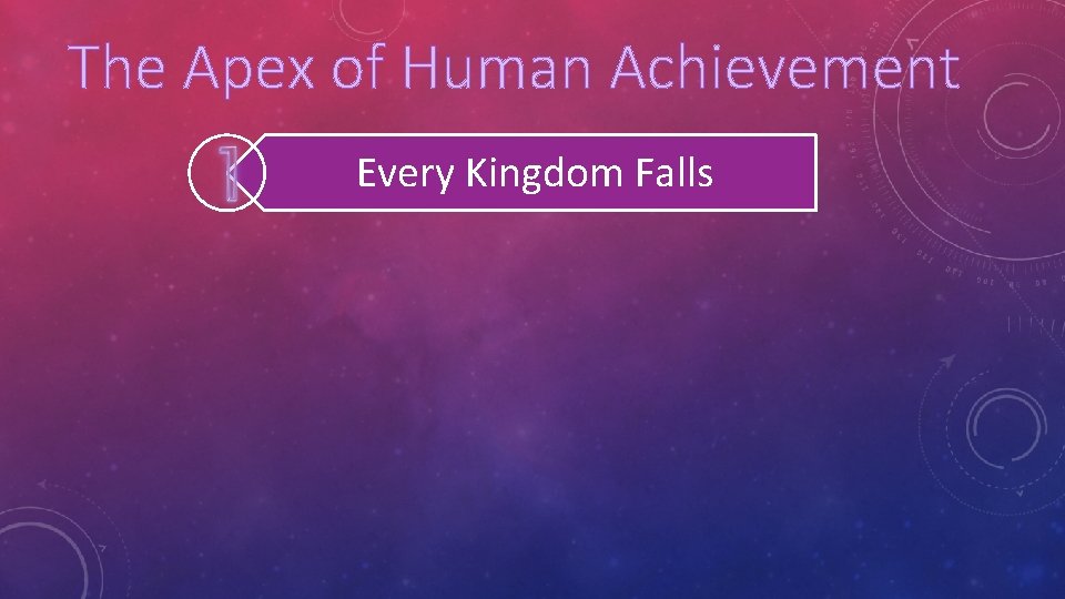 The Apex of Human Achievement Every Kingdom Falls Everyone Blames God Blame the Demonic The Apex of Human Achievement Every Kingdom Falls Everyone Blames God Blame the Demonic