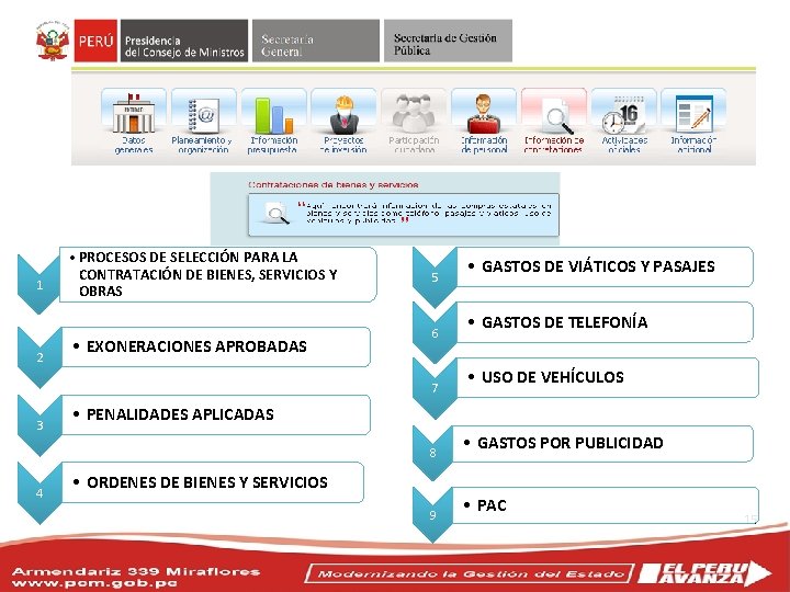 1 2 • PROCESOS DE SELECCIÓN PARA LA CONTRATACIÓN DE BIENES, SERVICIOS Y OBRAS