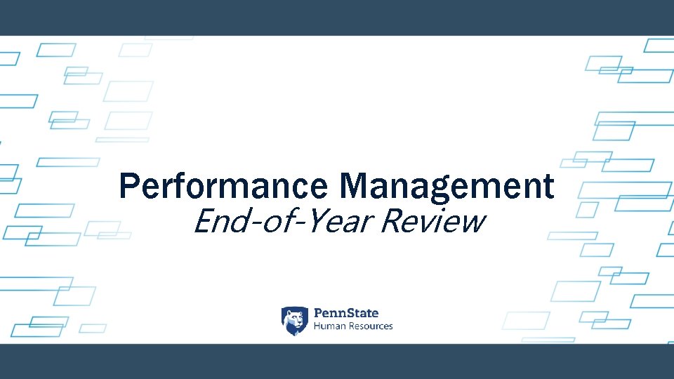 Performance Management End-of-Year Review 
