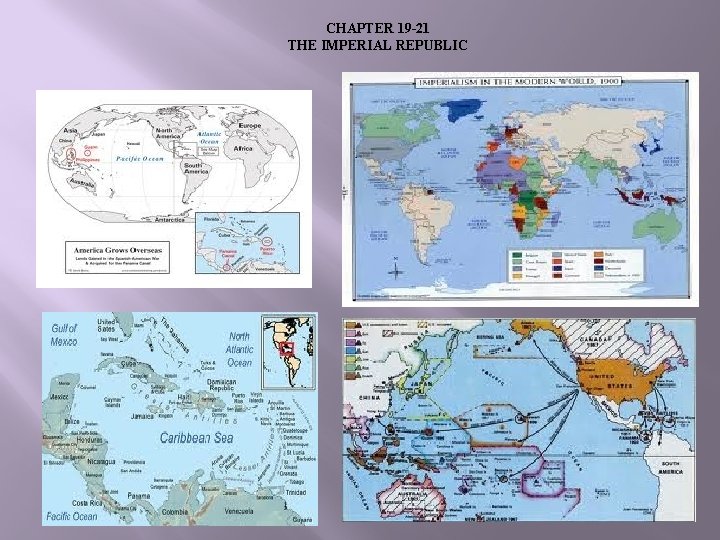CHAPTER 19 -21 THE IMPERIAL REPUBLIC 