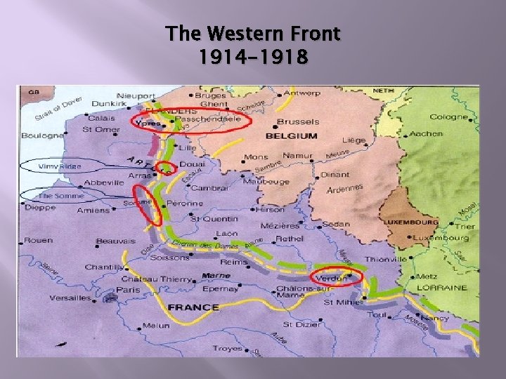 The Western Front 1914 -1918 