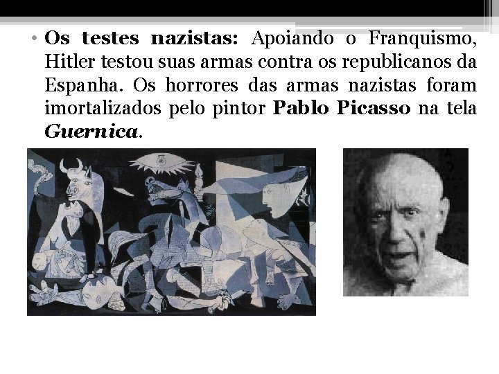  • Os testes nazistas: Apoiando o Franquismo, Hitler testou suas armas contra os