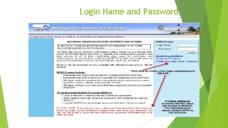 Login Name and Password 11/26/2020 23 Login Name and Password 11/26/2020 23